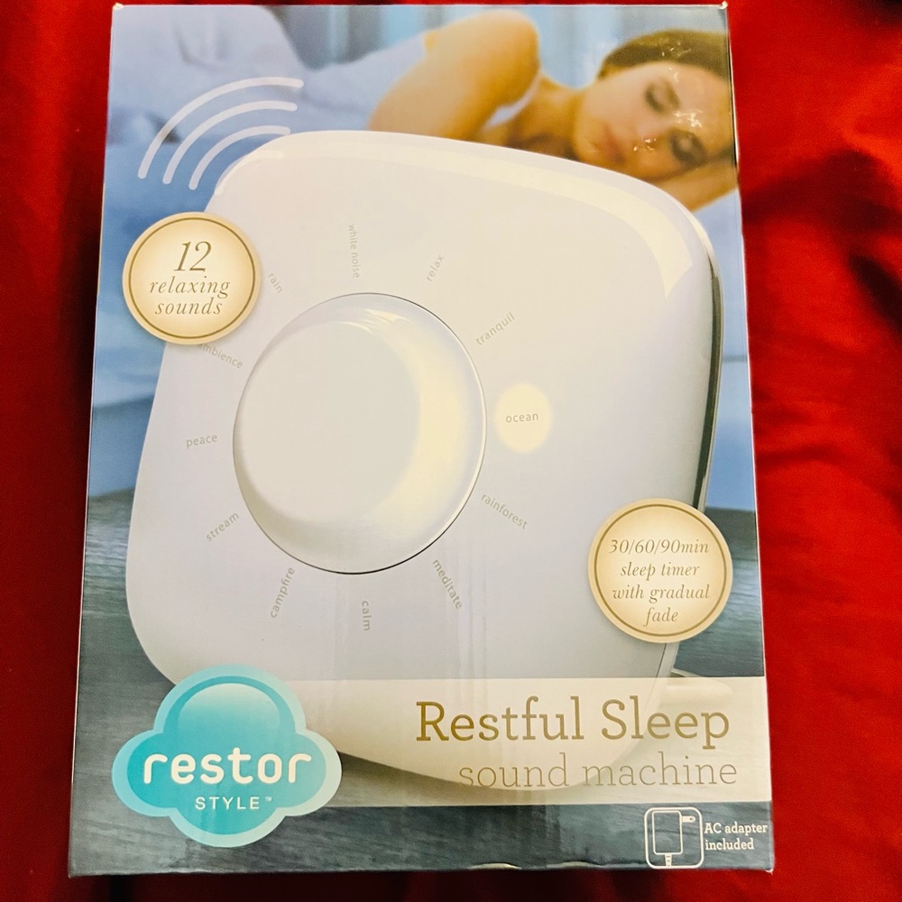 COPY - Restful sleep sound machine